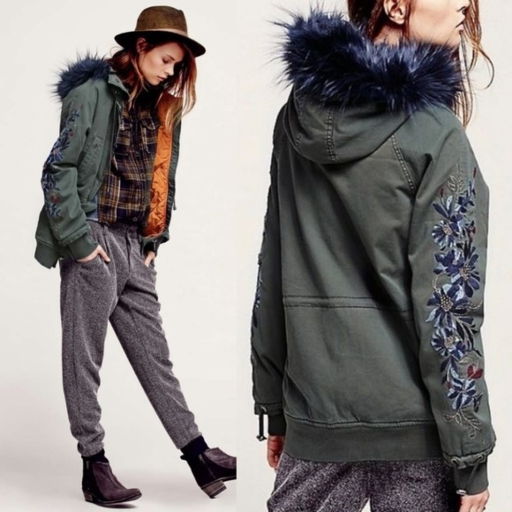 Free People Follow Me Close Utility Coat